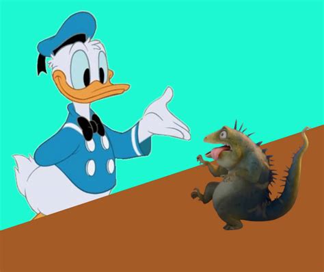 Donald Duck Meets Leo By Williamlasater915 On Deviantart