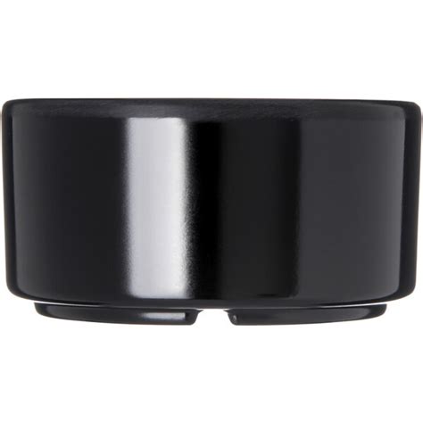 Carlisle Oz Black Straight Sided Melamine Ramekin Case