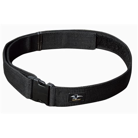 Web Duty Belt With Velcro Up To 55 Inch Black Tactical Gear At