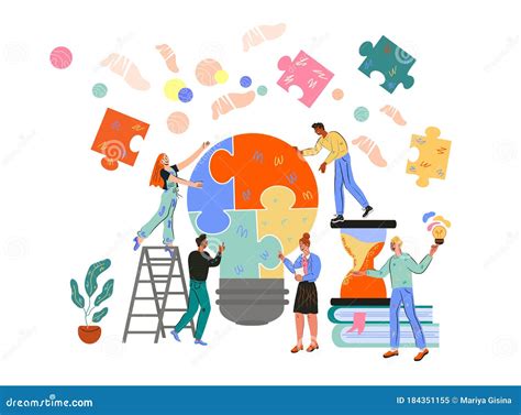 Collaboration Cartoons Illustrations Vector Stock Images 67626