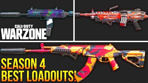 Top 5 Best Loadouts for Call of Duty Warzone Season 4