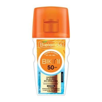 Bielenda Bikini nawilżające mleczko do opalania SPF 50 125 ml aptelia pl