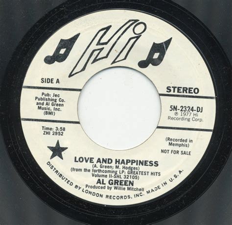 Al Green – Love And Happiness (1977, Vinyl) - Discogs