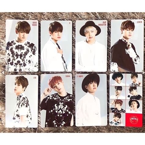 Official Japan Photocard For You Bts Rm Namjoon Jin Sogan Yoongi Suga