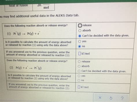 Solved Consider The Following Data For Platinum Atomic Mass Chegg