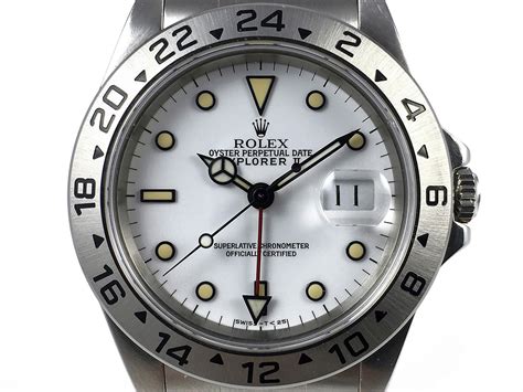 Reloj Rolex Explorer Ii White Dial E Serial Compramos Relojes