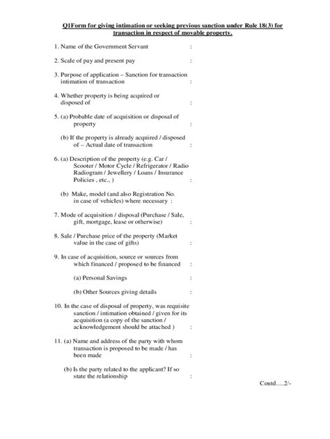 Fillable Online Permissions Under Ccs Conduct Rule Form 18 3 Fax