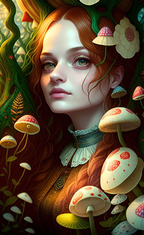 Mushroom Land by jeffdoute on DeviantArt