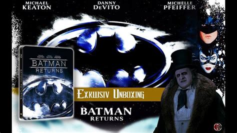 Batman Returns Limited Edition Steelbook Blu Ray Unboxing Uk Import