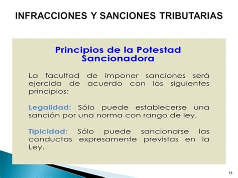 Sesión N° 6 Infracciones Y Sanciones Tributarias Ppt