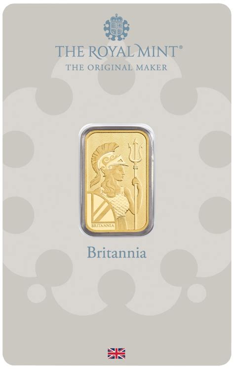 G Gold Bar Britannia Minted From Bullionbypost