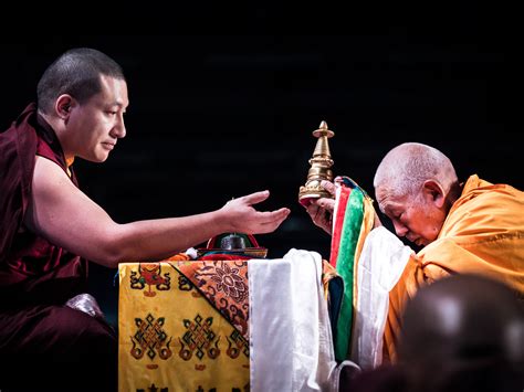 Karmapa à propos du décès de lama Teunsang Dhagpo Kagyu Ling