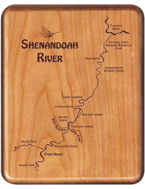 Shenandoah River Map