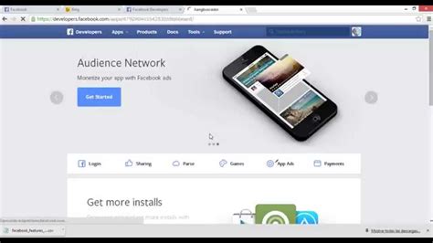 Facebook Developer Creando una App - YouTube 