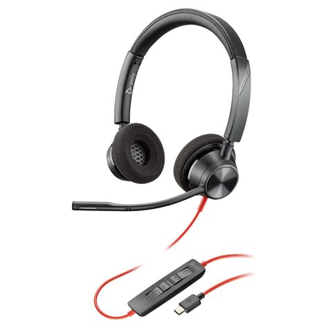 Poly 3320 M Blackwire Stereo Usb C Headset Ms Teams 214013 01