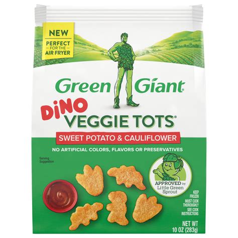 Save On Green Giant Dino Veggie Tots Sweet Potato And Cauliflower Order