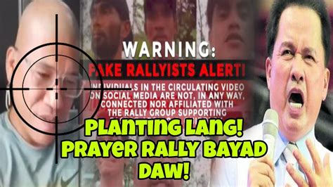 Rally ni P Quiboloy hakot ayun kay Niño Barzaga KOJC umalma hindi sila