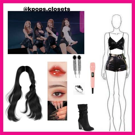 Pin by Heather Zak on BlackPink Concert Outfits | Blackpink 5th member ...