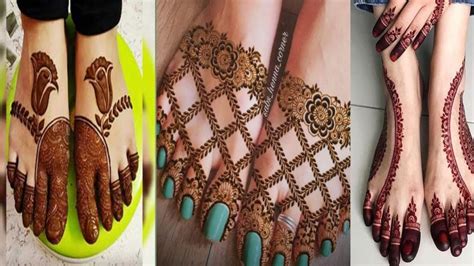 Mehndi Design Feet Mehndi Designs Paon Pay Mehndi K Designs 2023 YouTube