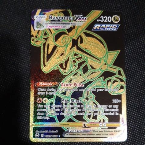 Pokemon Card Tcg Silver Tempest Trainer Gallery Rayquaza Vmax Tg29