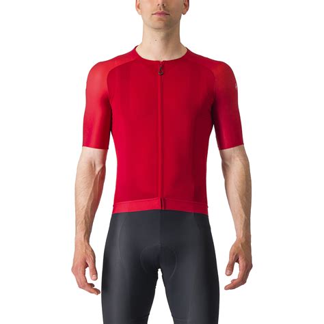 Castelli Maillot De Manga Corta Hombre Prologo Lite Rich Red