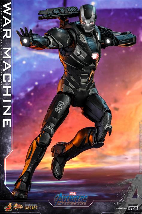 Hot Toys Reveals Their Radical War Machine Action Figure For Avengers Endgame Geektyrant