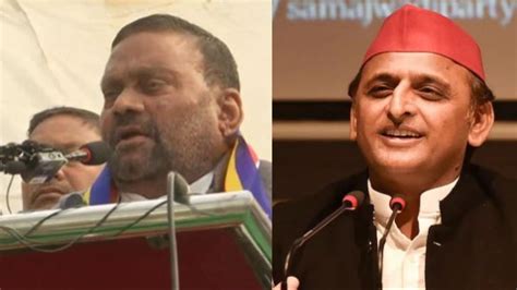 Swami Prasad Mauryas Remark On Hinduism Sparks Row Akhilesh Yadav