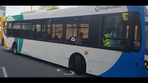 Here Is The New Livery Stagecoach Bus On The Number In