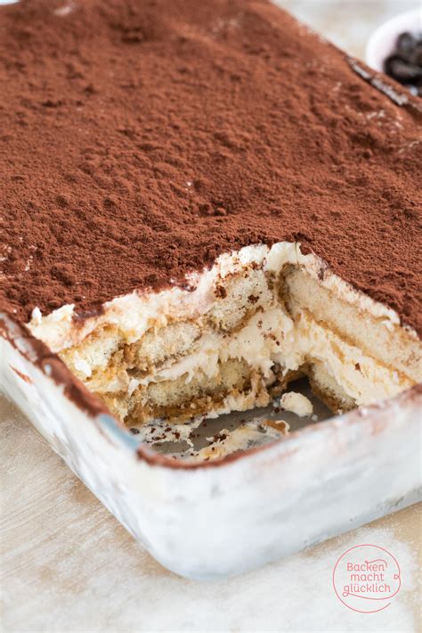 Tiramisu Einfach Klassisch Backen Macht Gl Cklich