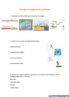 Atletismo Worksheets