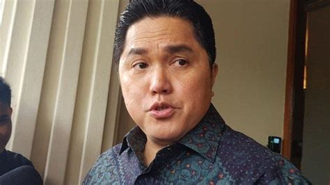 Urutan Teratas Di 8 Lembaga Survei Erick Thohir Dinilai Cawapres