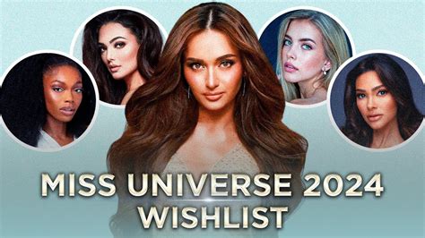 Miss Universe My Wishlist Youtube