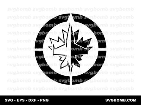 Winnipeg Jets Logo SVG Version Stencil | svgbomb