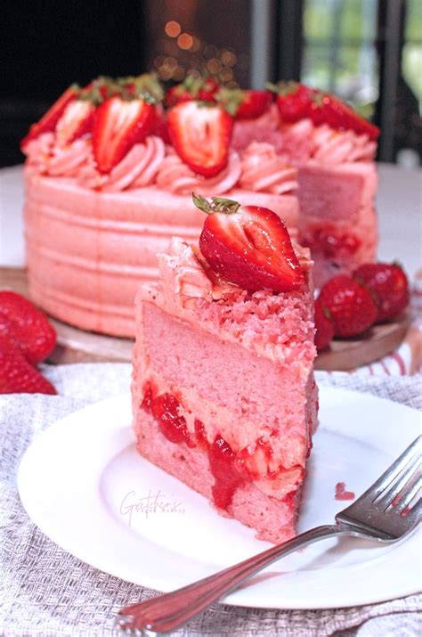 Vegan Strawberry Cake Gf Artofit