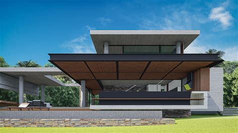 Concrete House Behance