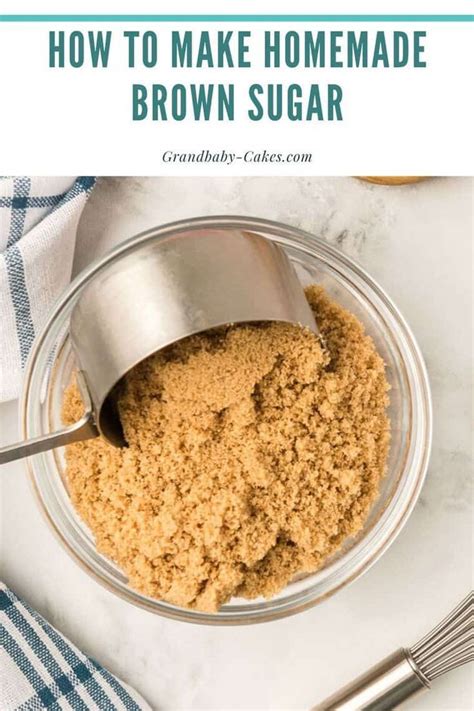 How To Make Brown Sugar Recipe Fall Baking Recipes Brown Sugar