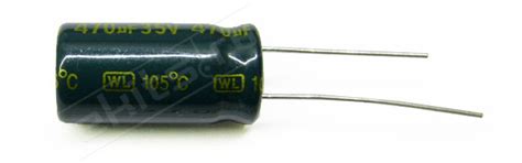 Купить Конденсатор (WL), 470мкФ х 35В, 105С, jamicon, каталог и цены на ...