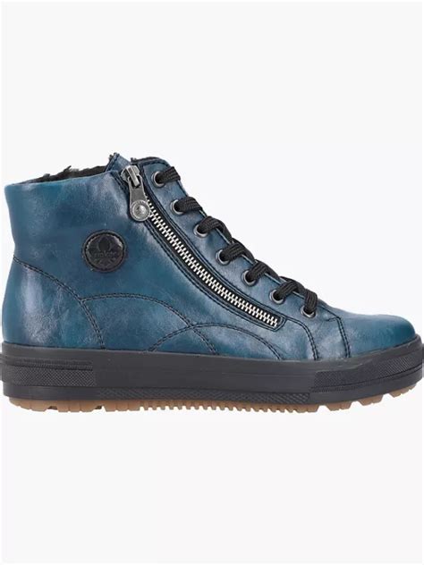 Rieker Rieker Damen Schn Rstiefel In Blau Deichmann