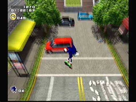 Sonic Adventure City Escape Dreamcast YouTube