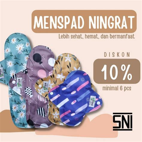 Jual Menspad Ningrat Pembalut Kain Shopee Indonesia