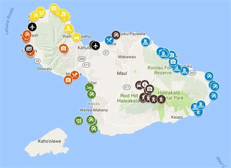 Maui Airport Map