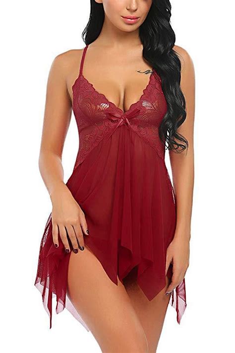 Eyicmarn Pcs Women Summer Lingerie Set Solid Color Lace Spaghetti