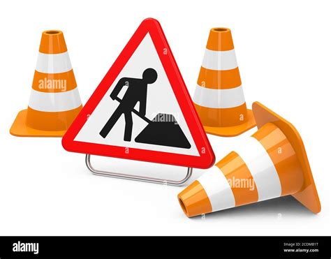 Construction Cones Cut Out Stock Images And Pictures Alamy