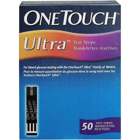 One Touch Ultra Blood Glucose 50 Test Strip Relikart