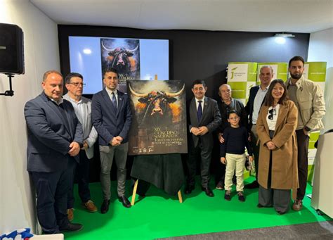 El Cartel Del Congreso Nacional Del Toro De Cuerda Presentado En Fitur