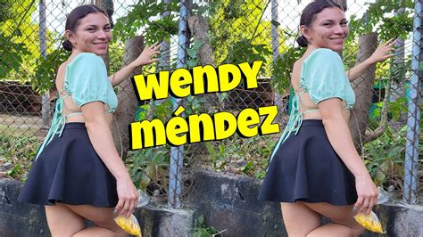 WENDY MÉNDEZ Una Hermosa Guerita Salvadoreña Es Toda Una Mamacita