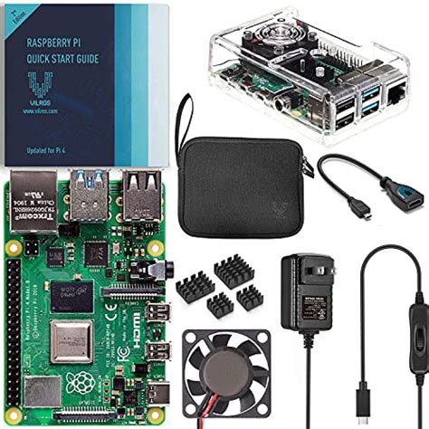 Crazy Clearance Vilros Raspberry Pi Gb Basic Kit With Fan Cooled