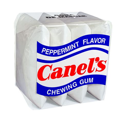 Piece Chewing Gum Original Flavors Counter Shipper Canel S