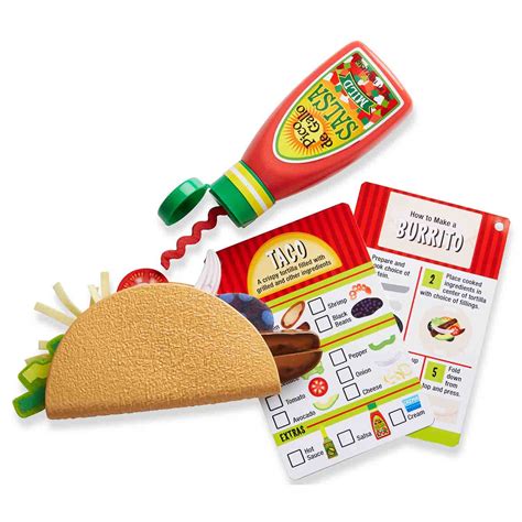 Melissa & Doug Play Taco & Tortilla Set | Becker's