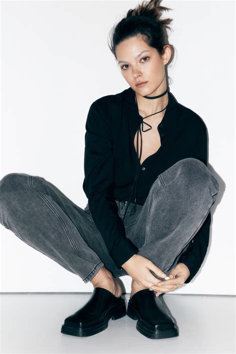 Джинсы mom с высокой посадкой momfw2, цвет: серый (108) по цене 1999 ...